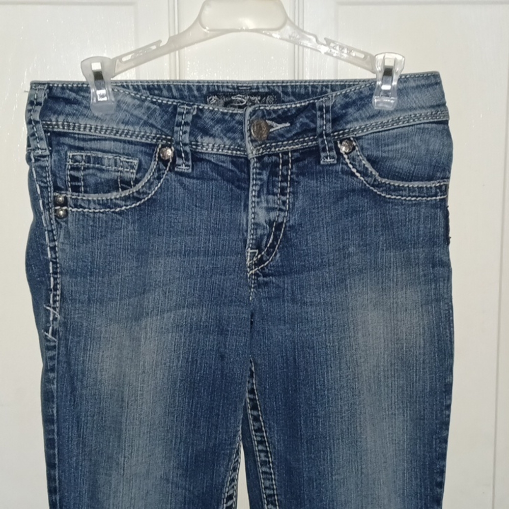 Silver jeans